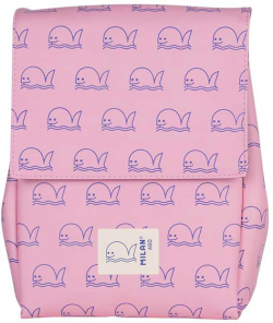 Milan Чанта за храна 460, с 2 кутии, 3.5 L, светлорозова