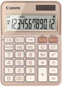 Канцеларски продукт Canon Настолен калкулатор KS-125KB, 12-разряден, розово злато