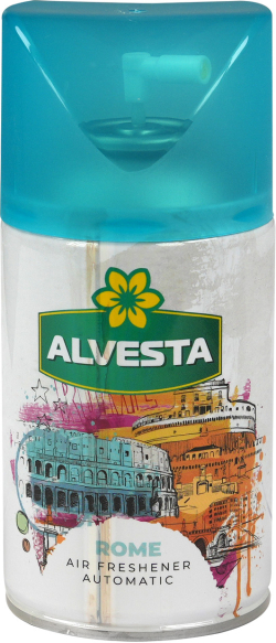 Продукт Alvesta Пълнител за ароматизатор Fresh Matic, Roma, 250 ml