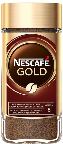 Продукт Nescafé Разтворимо кафе Gold, 190 g