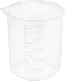 Продукт Gelsonlab Чаша бехер, пластмасова, 500 ml, 1 брой