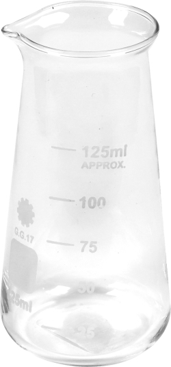 Продукт Gelsonlab Колба Ерленмайер, с тясно гърло, 125 ml