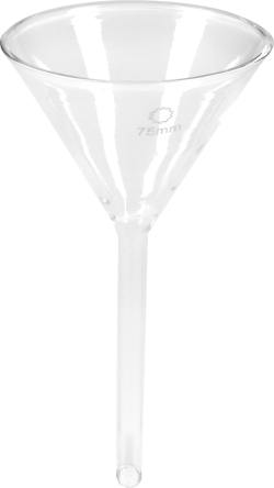 Продукт Gelsonlab Фуния, стъклена, диаметър 75 mm, 10 броя