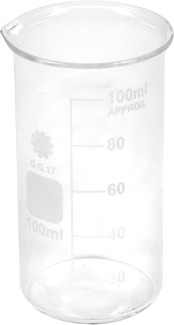 Продукт Gelsonlab Чаша бехер, стъклена, 100 ml, 10 броя