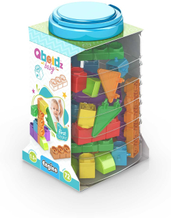 Engino Конструктор Baby Qboidz - Първи стъпки, голям