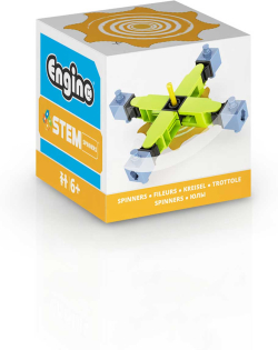 Engino Конструктор Stem - Спинер, жълт