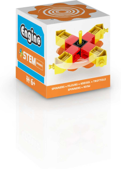 Engino Конструктор Stem - Спинер, оранжев