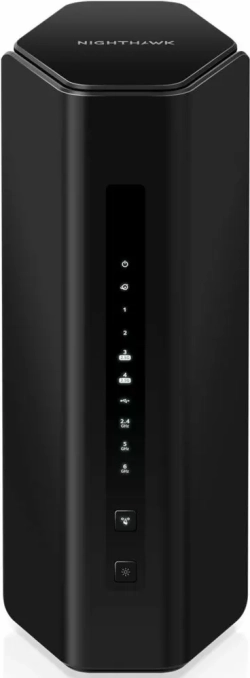 Безжичен рутер Netgear Nighthawk WiFi 7, RS300 - 9.3 Gbps за игри, Трибандов, 2 GHz, 2 GB оперативна памет, 512 MB флаш памет
