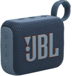 Колонки JBL GO 4, 4.2 W, 90 - 20 000 Hz, Bluetooth 5.3, 850mAh, USB Type-C, Multipoint, Син