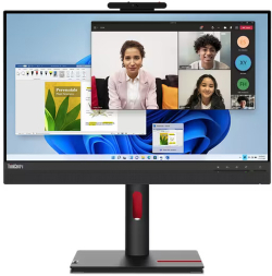 Монитор LENOVO ThinkVision TC TinyInOne 24 Gen5, 23.8" FHD, 16:9, Матов, WLED, 60Hz, 250 cd/m2, HDMI, DP