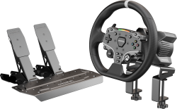 Волан MOZA R3 Bundle R3 Base + ES Wheel + SR-P Lite Double + R3 Table Clamp за PC и Xbox