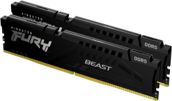 Памет Kingston FURY Beast Black 32GB (2x16GB) DDR5 6000MHz CL36 KF560C36BBE2K2-32