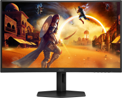 Монитор AOC C27G4ZXU, 27" Curved 1500R VA WLED, 1920x1080, 280Hz, 1ms GtG, 300cd m/2