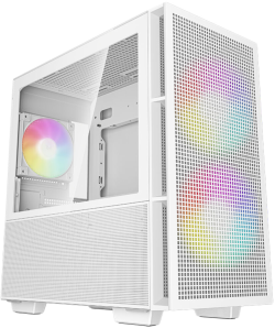 Кутия DeepCool CH360 WH, Mid Tower, Mini-ITX/Micro-ATX/ATX PS 2, 1xUSB3.0