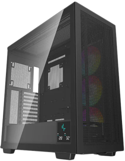 Кутия DeepCool MORPHEUS, Mini-ITX / M-ATX / ATX / E-ATX, 4xUSB3.0, 1xAudio, 1x Type-C