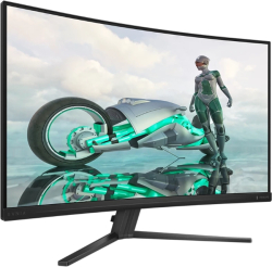 Монитор Philips 32M2C3500L, 31.5" Curved 1500R VA WLED, 2560x1440@180Hz, 1ms GtG