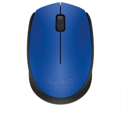 Мишка LOGITECH M171 - Wireless - Синьо/ерно