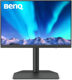 Монитор BenQ SW242Q, 24.1" IPS, 5ms, 2560x1600 QHD, 16:10, Photo. Monitor, sRGB 100%