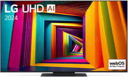 Телевизор LG 55UT91003LA, 55" 4K UltraHD TV 4K (3840 x 2160), DVB-T2/C/S2, webOS 24 Smart TV