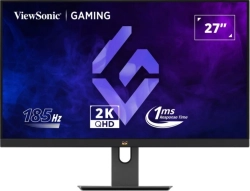 Монитор VIEWSONIC VX2758A-2K-PRO-2 - 27", 2K, 185 Hz геймърски монитор, 185 Hz, 1 ms., IPS технология, 2560 x 1440 Quad HD, Черен