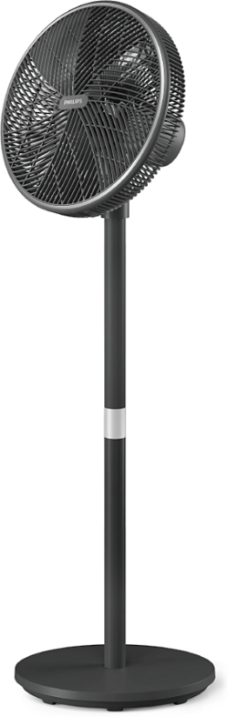 PHILIPS Смарт Вентилатор на стойка series 3000 накланящ се и въртящ се Ултра тих, Черен