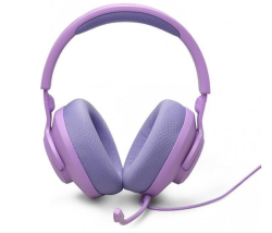 Слушалки JBL QUANTUM 100M2 PUR, Геймърски слушалки с кабел над ухото с подвижен микрофон