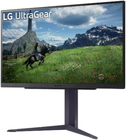 Монитор LG 27GS85Q-B, 27", UltraGear™ QHD Nano IPS, 1ms, AG, QHD (2560x1440), 200Hz, HDR 400