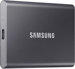 Хард диск / SSD Samsung Portable SSD T7 4TB, USB 3.2 Read 1050 MB-s Write 1000 MB-s, Titan Gray