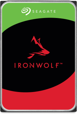 Хард диск / SSD SEAGATE IronWolf, 6 TB, 3,5", 7200 rpm, SATA 3 6Gb/s, За NAS устройство