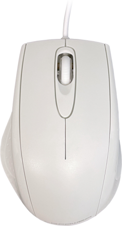 МИШКА LC POWER M710W USB - бяла- PN LC-M710W