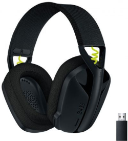 ГЕЙМЪРСКИ СЛУШАЛКИ LOGITECH G435 - Lightspeed - Wireless - Черни- PN 981-001050