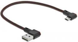 Кабел DeLock, EASY-USB 2.0 Type-A мъжко - EASY-USB Micro-B мъжко