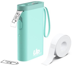 Етикетен мини принтер STICK EASY UP21, безжичен монохромен , тюркоаз