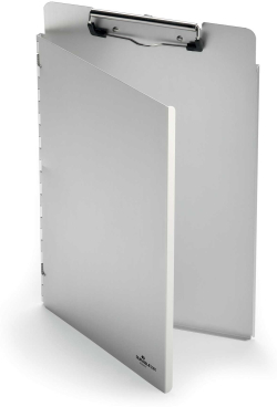 Durable Клипборд, с капак, A4, алуминиев, сребрист