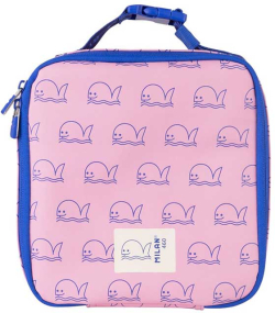 Milan Чанта за храна 460, с 3 кутии, 3.9 L, светлорозова