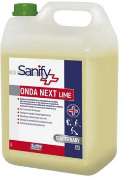 Почистващ продукт Sutter Препарат за почистване на под Onda Next Lime, 5 kg