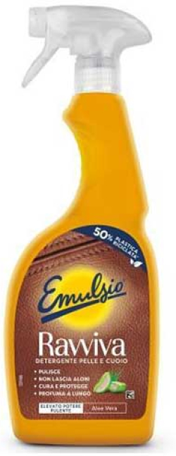 Почистващ продукт Препарат за почистване на кожа Emulsio Ravviva Pelle e Cuoio, 600 ml
