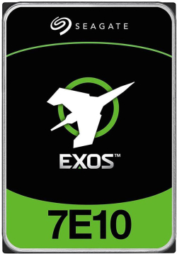 Хард диск / SSD Seagate EXOS 7E10, 2 TB, 3,5", 7200 rpm, SAS-3 12 Gb/s, До 226 MB/s, 256 MB cache, За сървър