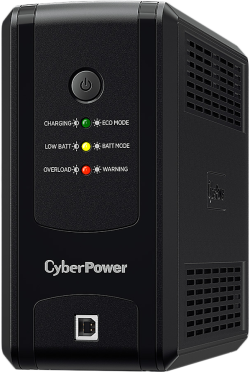 Непрекъсваемо захранване (UPS) CyberPower UPS с AVR, 850VA/425W, Line-Interactive, 3x Schuko