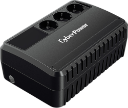 Непрекъсваемо захранване (UPS) CyberPower UPS с AVR, 650VA/360W, Line-Interactive, 3x Schuko; BU650EG