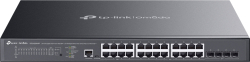 Комутатор/Суич TP Link Omada SG3428XMPP с 16-портов PoE+ и 8-портов PoE++