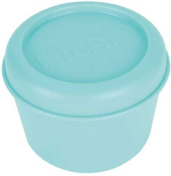 Milan Кутия за храна 460, кръгла, светлозелена, 250 ml