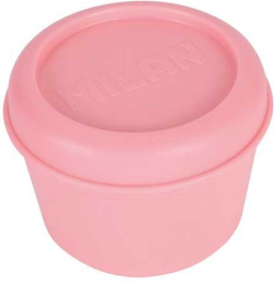Milan Кутия за храна 460, кръгла, светлорозова, 250 ml
