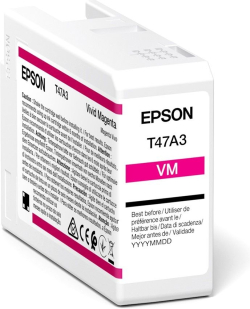 Други Epson Singlepack Vivid Magenta T47A3 UltraChrome Pro 10 ink 50ml