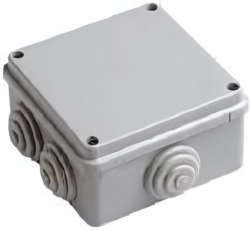 Продукт Разклонителна кутия открит монтаж 100x100 x50mm IP55 HF Courbi Watertight HF CR32-21074-100