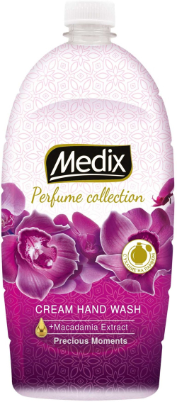 Почистващ продукт Medix Течен сапун Perfume Moments, пълнител, 800 ml