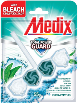 Почистващ продукт Medix Ароматизатор за тоалетна Summer Garden, 55 g