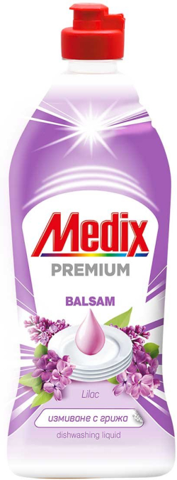 Почистващ продукт Medix Препарат за миене на съдове Premium, лилав, 750 ml