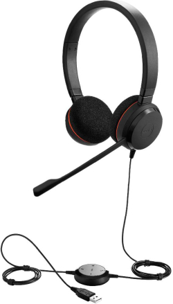 Слушалки Jabra EVOLVE 20, стерео слушалки, MS, USB-C,  Special Edition