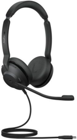 Слушалки Jabra Evolve2 30 SE стерео слушалки, USB-C, UC, черен